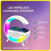 LED WIRELESS CHRGING SPEAKER