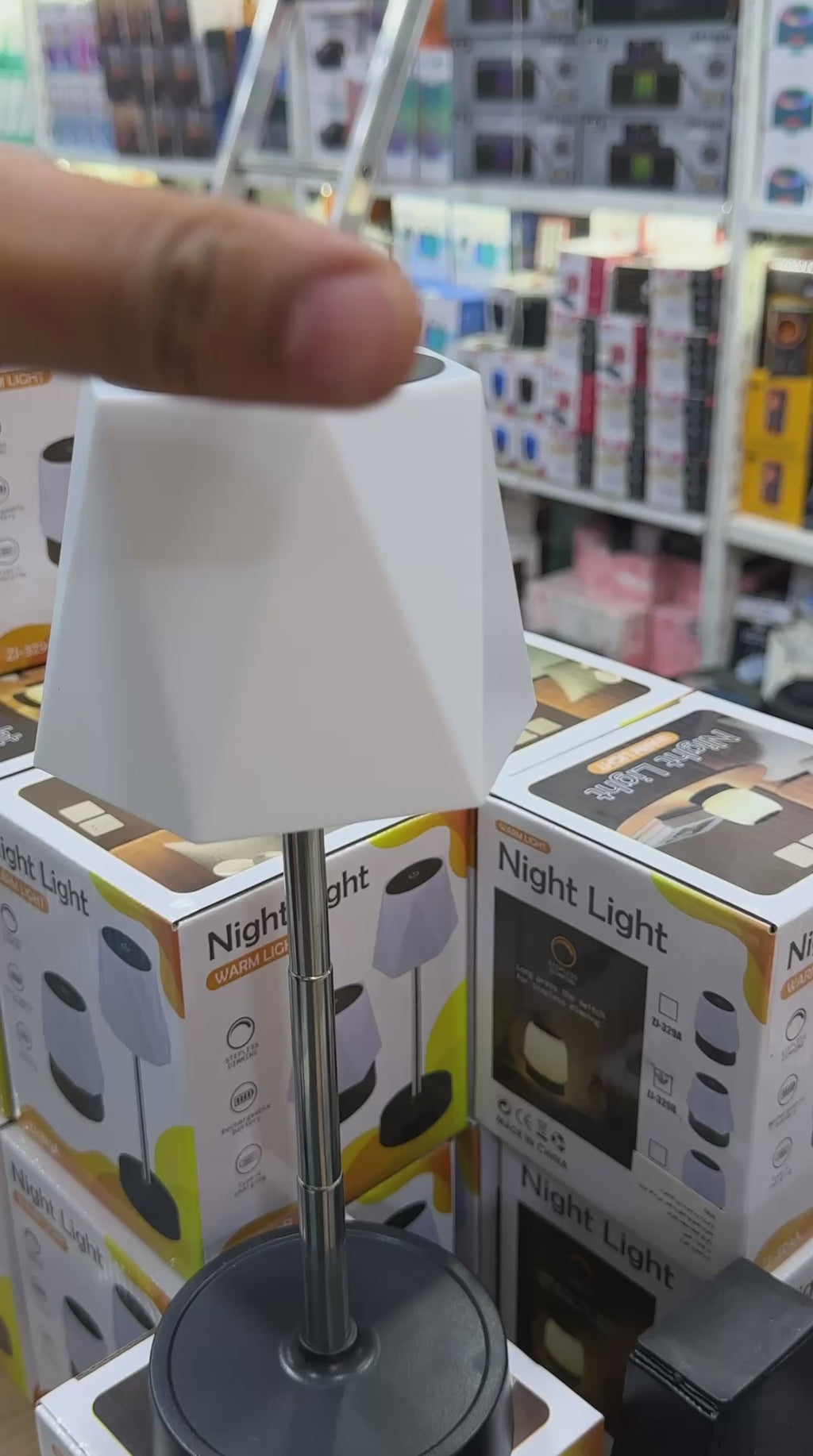 Lampe de nuit tactile