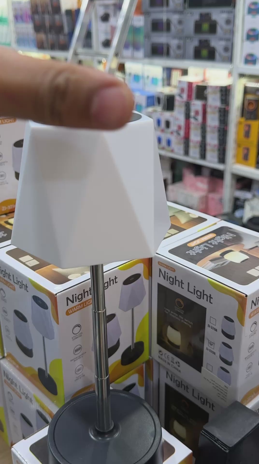 Lampe de nuit tactile