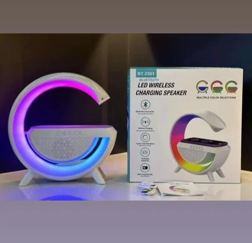 LED WIRELESS CHRGING SPEAKER